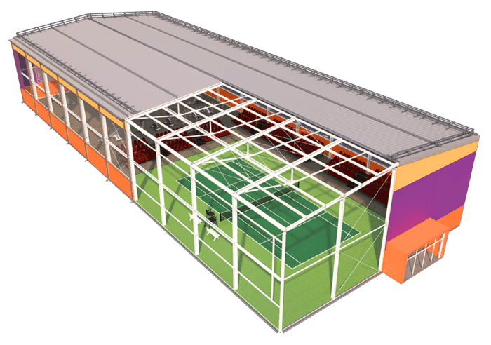 Спортивные сооружения
